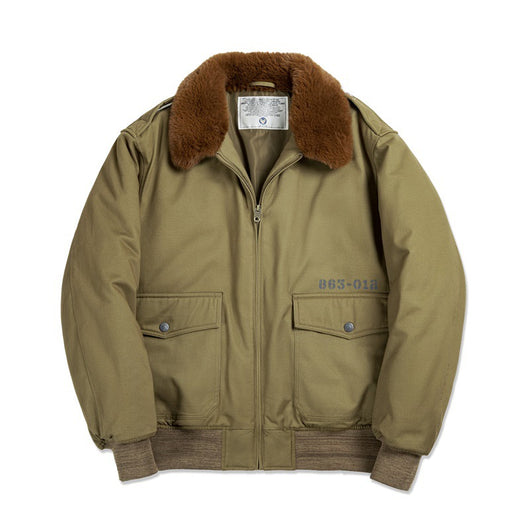 Chaqueta Acolchada Estilo Retro con Solapa Clásica - Image 8