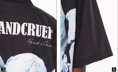 Camisa Cuello Cubano Estampado Angel Plaster - Image 7