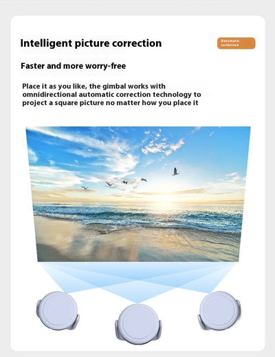 Proyector Inteligente 4K 5G con Control por Voz y Enfoque Automático - Image 11