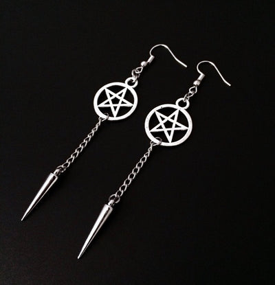 Aretes de Estrella de Cinco Puntas - Image 8