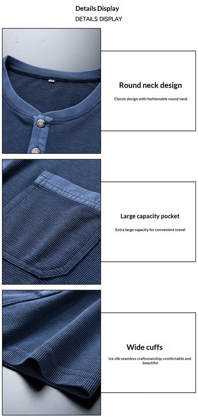 Camisa Slim Fit de Manga Corta para Hombre - Estilo Verano - Image 16