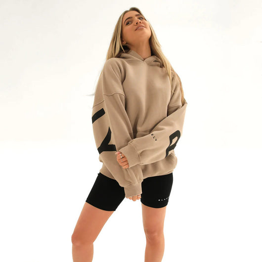 Sudadera Estampada Gruesa Oversize de Manga Larga Versátil - Image 33