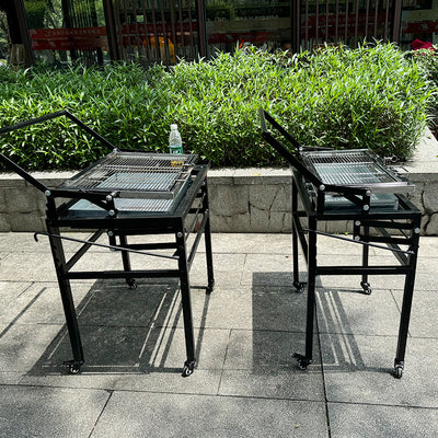 Asador Volteable BBQ Villa Carbón para Patio - Image 7