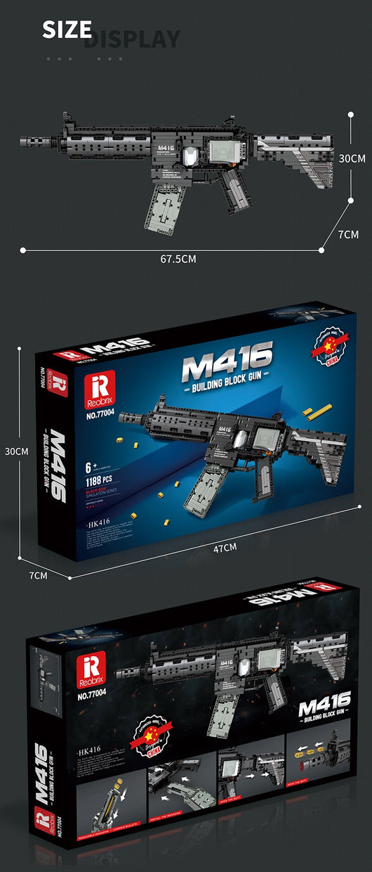 Bloques de Construcción y Pistolas Lanzadoras para Armar - Image 8