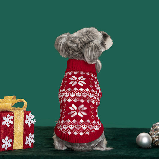 Suéter Navideño Tejido Personalizado para Mascotas - Image 19