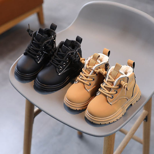 Botines Térmicos para Bebé con Forro de Terciopelo y Suela Suave