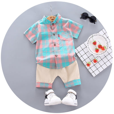 Conjunto Infantil de Camisa Manga Corta - Image 11