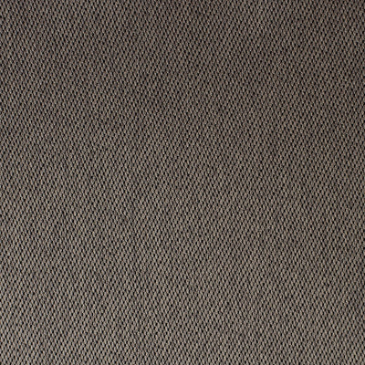 Close-up of a dark gray thickening double-sided linen-look jacquard curtain fabric with a textured weave. - Image 17