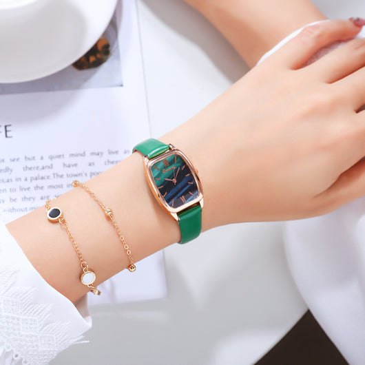Reloj de Pulsera Cuadrado Elegante con Correa de Poliuretano - Image 24