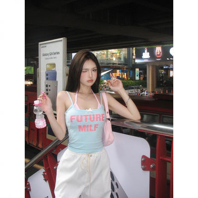 Camiseta Azul con Sostén Integrado para Mujer - Ideal para Verano - Image 4