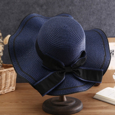 Sombrero Panamá Plegable para Mujer - Protección Solar con Estilo Playero - Image 6