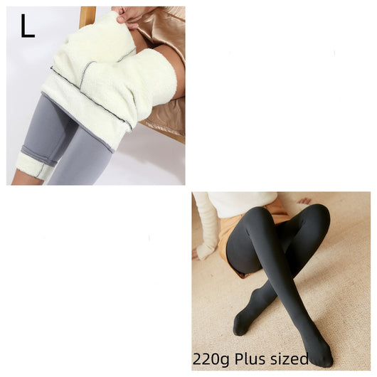 Leggings Térmicos de Cachemira Oversized para Otoño e Invierno - Image 21