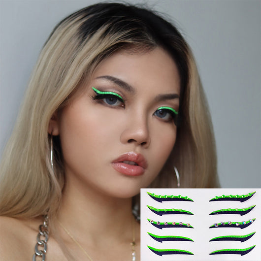 Stickers de Sombra Autoadhesivos para Maquillaje de Fiesta y Escena