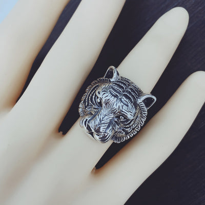 Anillo Tigre Zodiacal para Hombre - Personalidad Dominante - Image 10