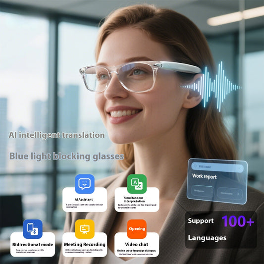 Gafas Inteligentes con Traducción en Tiempo Real y Audio Inmersivo