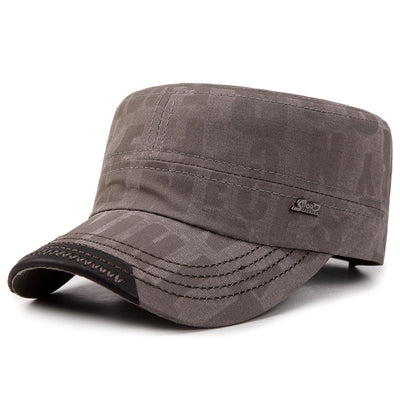 Gorra Plana de Algodón Puro para Hombre - Image 2