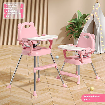 Silla de Comer Multifuncional Plegable para Niños - Image 21