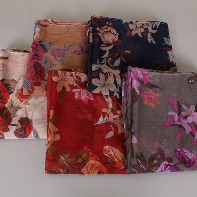 Foulard de Algodón Estampado Bali Ligero Transpirable Multiuso - Image 21