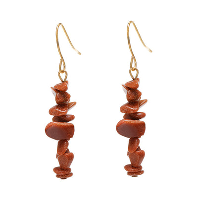 Aretes de Piedra de Cristal Natural para Mujer - Image 7