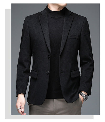 Traje de Lana Casual para Hombre - Otoño e Invierno - Image 18
