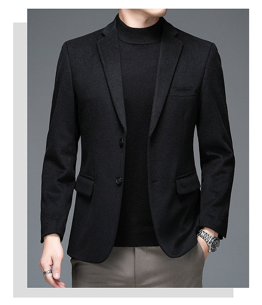 Traje de Lana Casual para Hombre - Otoño e Invierno - Image 18