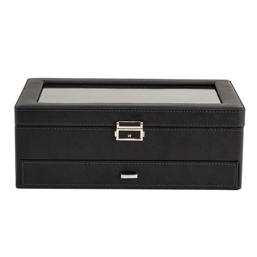 Caja de Almacenamiento para Relojes de Lujo con Patrón de Lichi - 3, 6 o 12 Compartimentos - Image 10