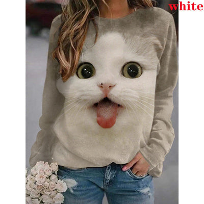 Playera Casual Estampada con Dibujos Animados para Mujer - Image 13