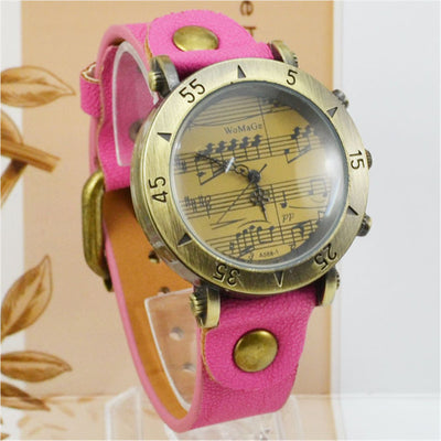 Reloj de Moda con Símbolo Musical - Diseño Novedoso para Hombre - Image 10
