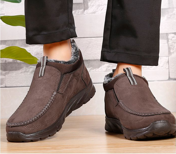 Zapatillas de Invierno Algodón Plus Terciopelo Ligero