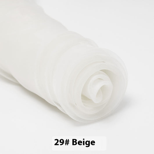 Tela de Organza de Malla Fina para Vestidos de Novia - Image 30