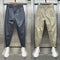 Pantalones Casuales Holgados Estilo Coreano de Color Sólido para Hombre
