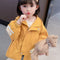 Chaqueta Cortavientos con Capucha para Niñas - Primavera y Otoño