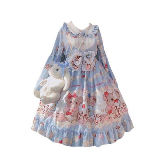 Falda Lolita Princesa Soft Girl - Vestido Elegante y Romántico - Image 2