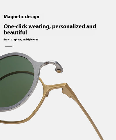 Organizador de Gafas Retro Redondo de Diseño Artístico - Image 23