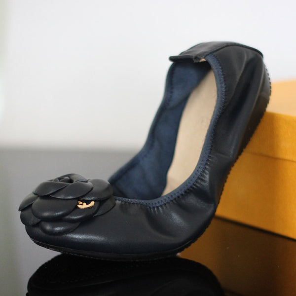 Zapatos de Cuero Genuino para Embarazadas - Cómodos, Antideslizantes y Talla Grande