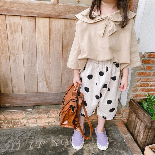 Pantalones Infantiles con Lunares Coloridos - Image 9
