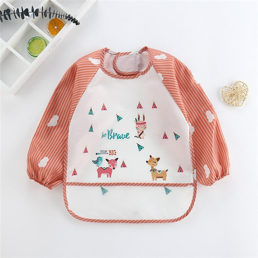 Babero Impermeable para Bebé con Bolsillo Atrapa Comida - Image 15
