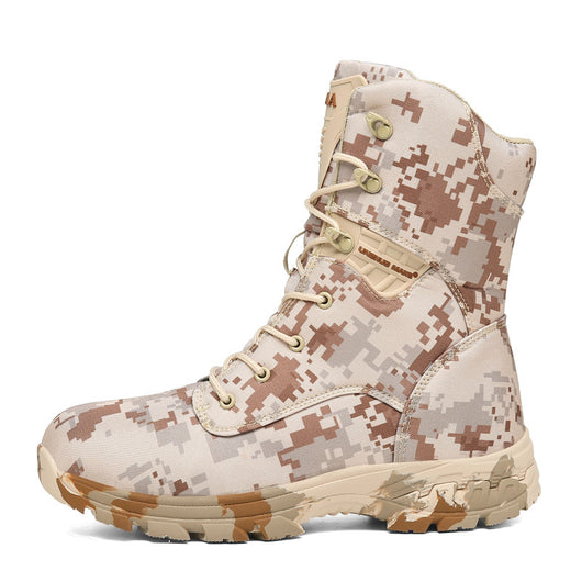 Botas Tácticas Militares Altas de Camuflaje para Hombre - Image 9
