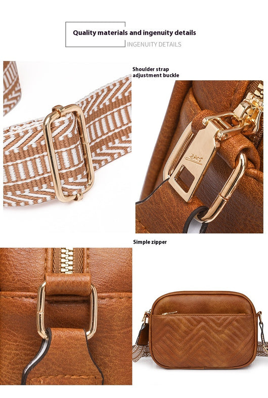 Bolsa Mensajera Cuadrada Estilo Europeo para Mujer - Image 11