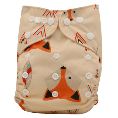 Pañal de Tela Reutilizable Transpirable Ajustable para Bebé 0-3 Años - Image 14