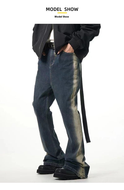 Jeans Acampanados con Degradado de Lavado Lateral - Image 13