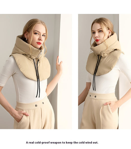 Abrigo Acolchado Unisex con Plumón de Ganso y Capucha - Image 25