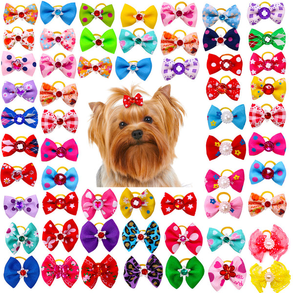 Accesorios Flores para Perros - Bandas Elásticas Decorativas - Image 5