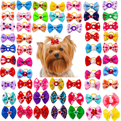 Accesorios Flores para Perros - Bandas Elásticas Decorativas - Image 5