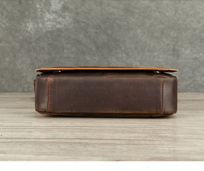 Bolsa Crossbody de Cuero Premium para Hombre - Diseño Versátil y Elegante - Image 12
