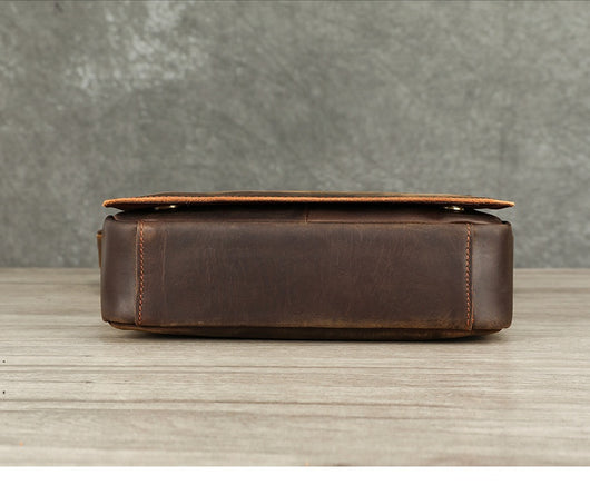 Bolsa Crossbody de Cuero Premium para Hombre - Diseño Versátil y Elegante - Image 12