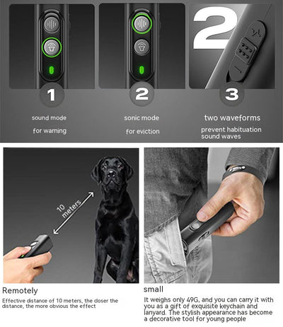 Repelente Ultrasónico Portátil de Alta Potencia para Perros - Image 7