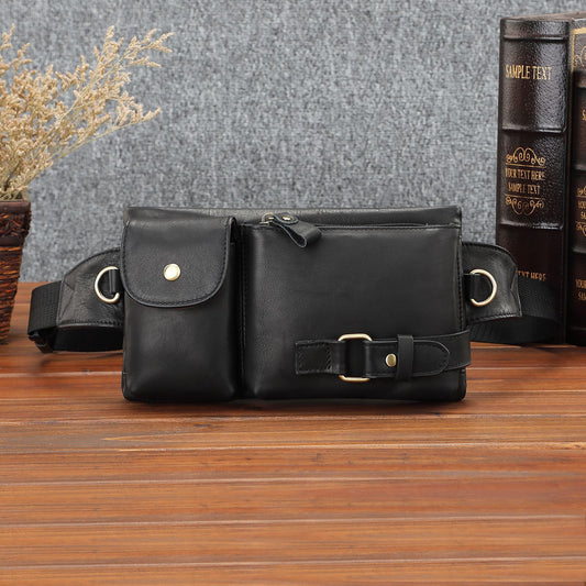 Riñonera Deportiva Multifuncional Estilo Coreano para Hombre