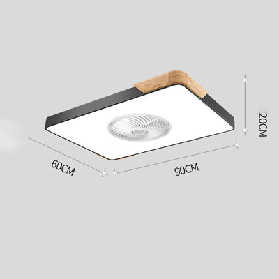 Lámpara Ventilador Nórdico para Dormitorio y Comedor - Combo 2 en 1 - Image 29