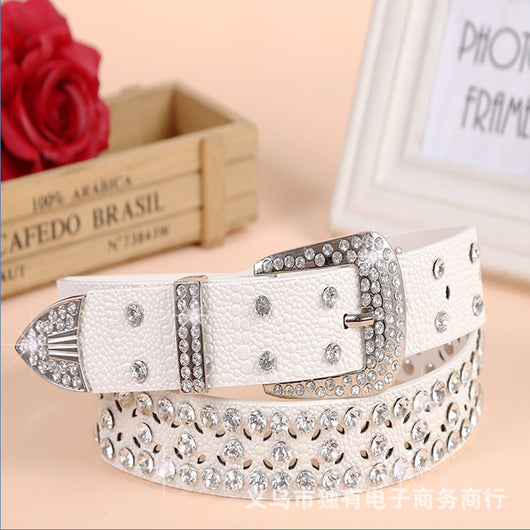 Cinturón Decorativo para Mujer con Hebilla de Moda